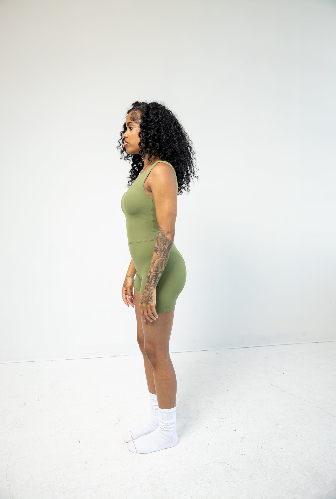 BARE Backless jumpsuit.